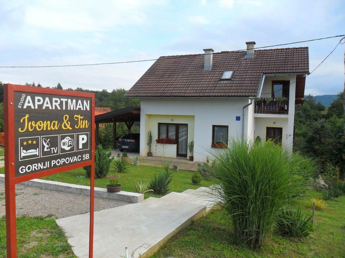 Studio Apartment Ivona & Tin Slunj Εξωτερικό φωτογραφία